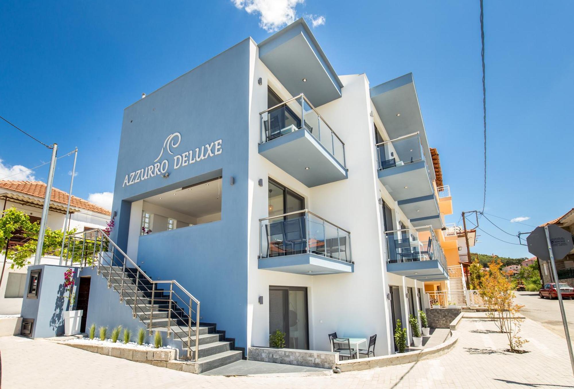 New Azzurro Deluxe Hotell Limenária Eksteriør bilde