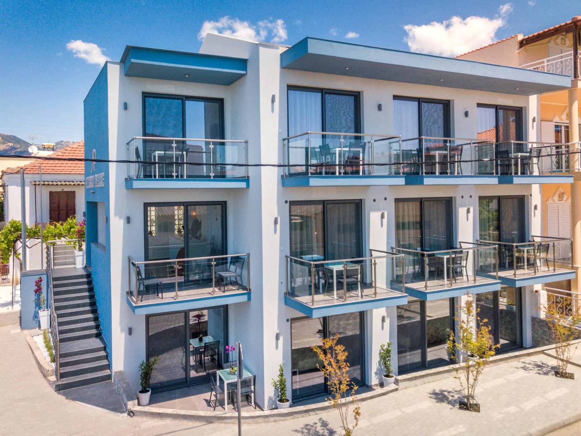 New Azzurro Deluxe Hotell Limenária Eksteriør bilde