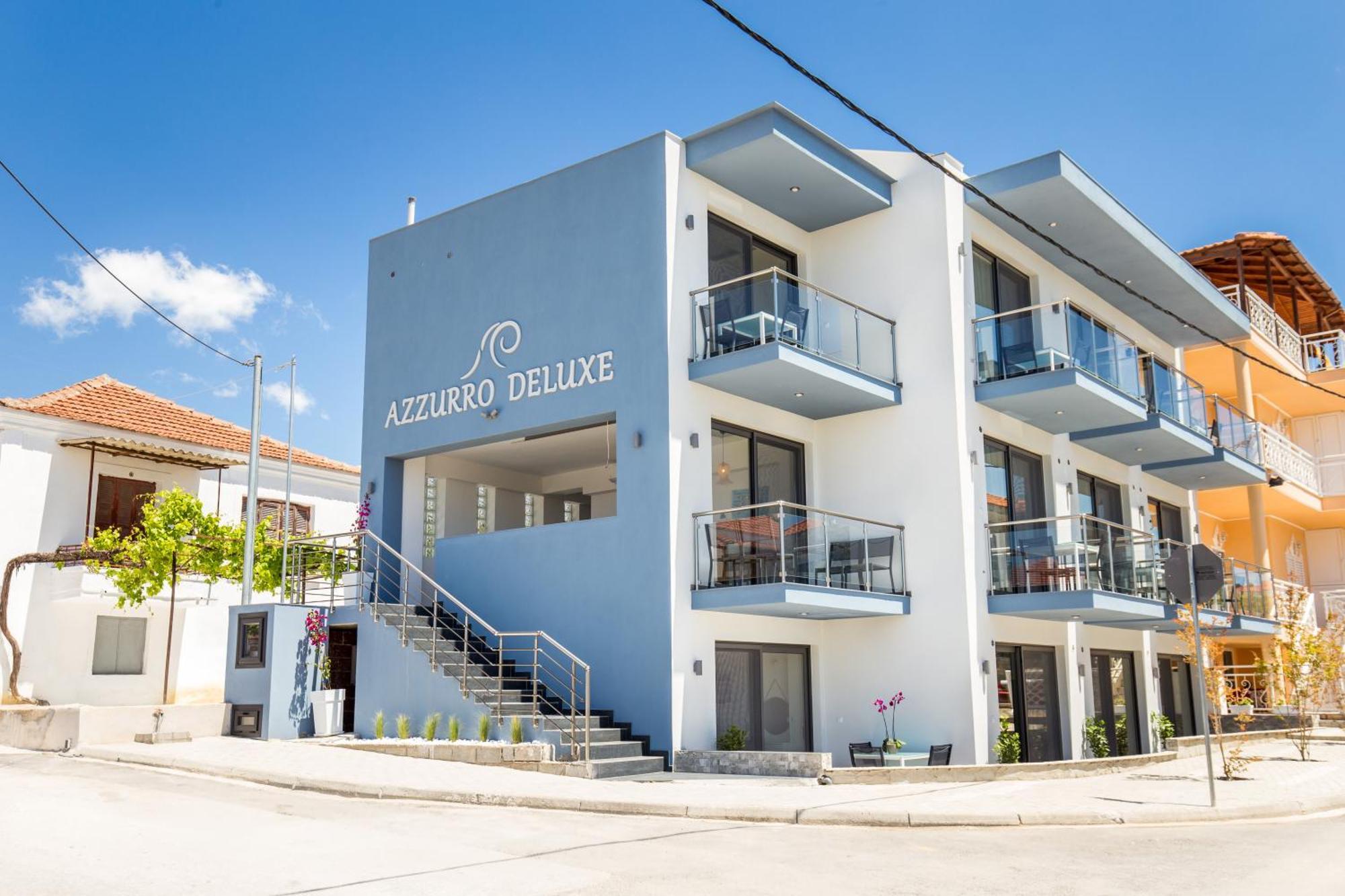 New Azzurro Deluxe Hotell Limenária Eksteriør bilde
