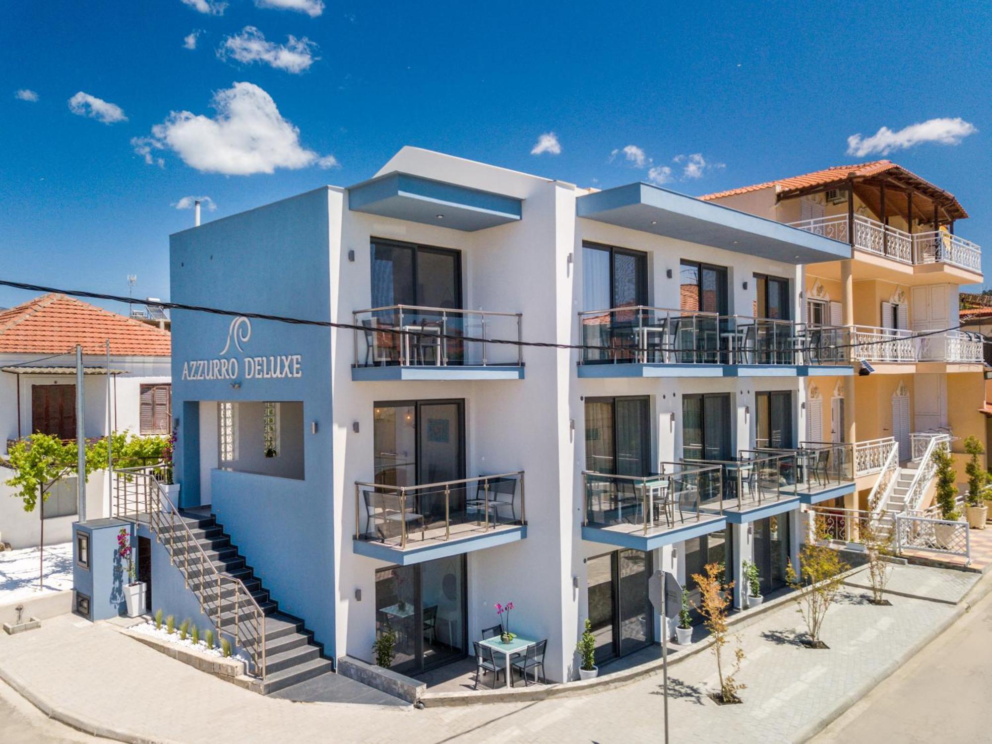 New Azzurro Deluxe Hotell Limenária Eksteriør bilde